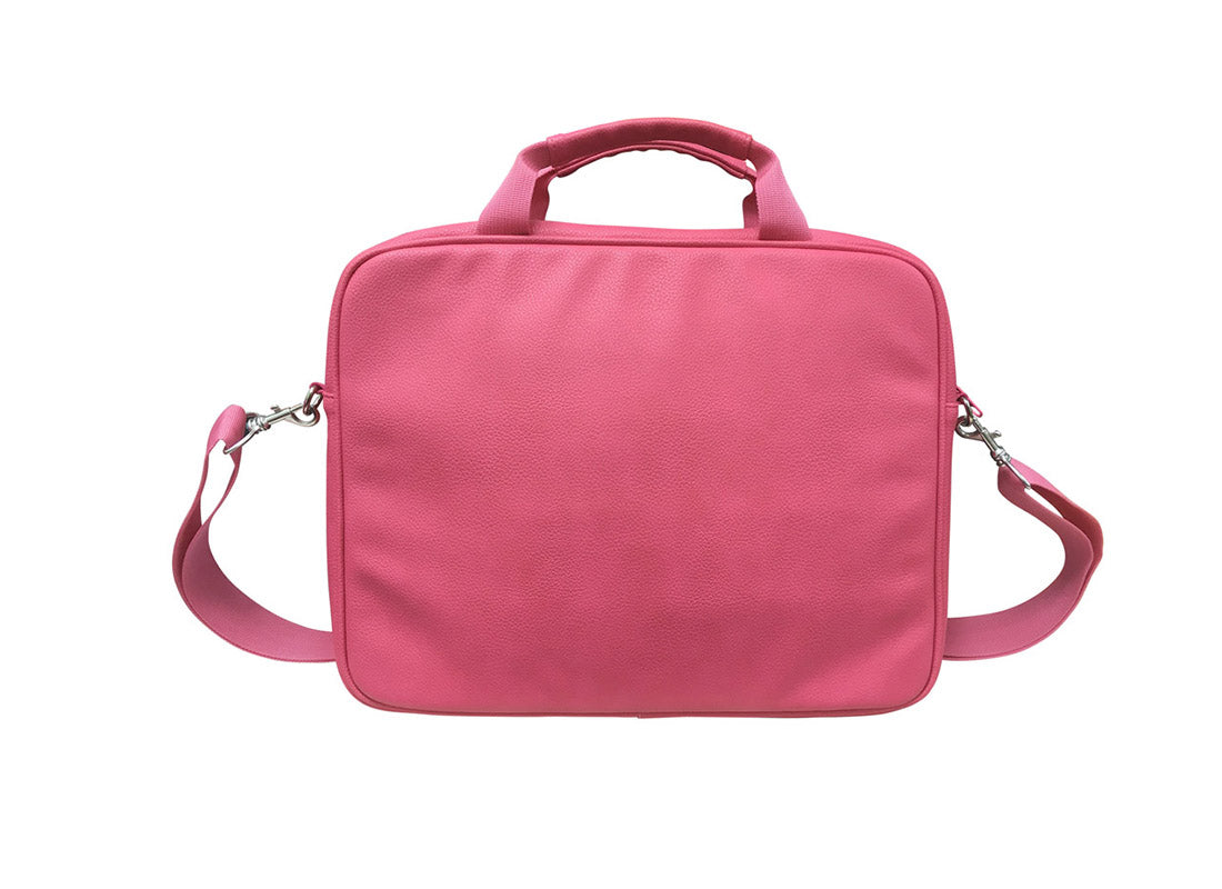 PU 粉紅電腦袋 PU Pink Laptop Bag