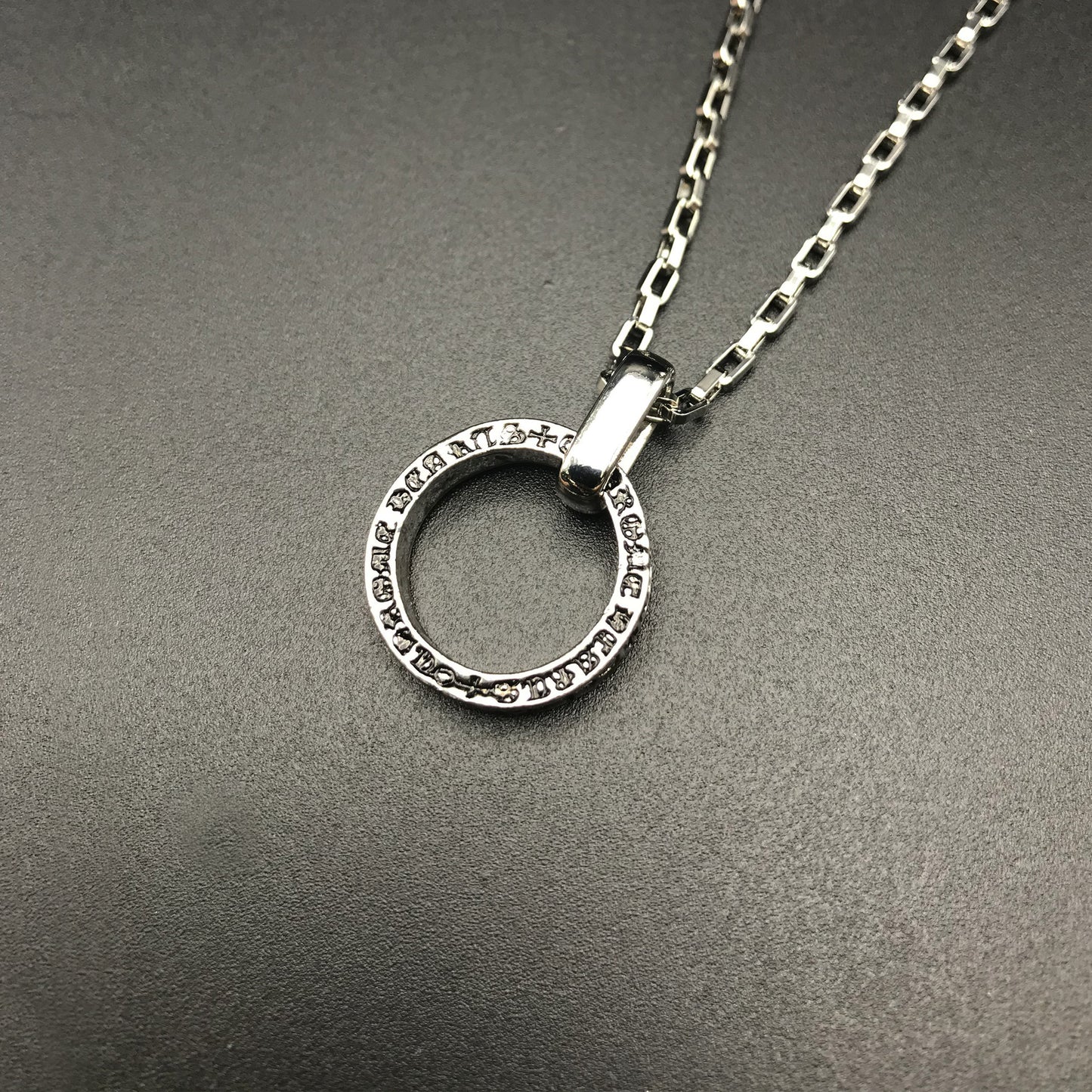 男士項鏈連戒指吊飾 Men Necklace with Ring Pendant