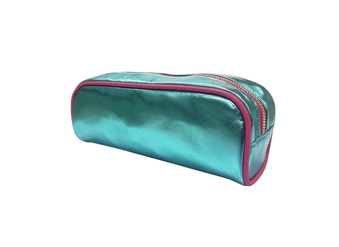 亮面筆袋型化妝袋  Shiny Pencil Case Kind Cosmetic Bag