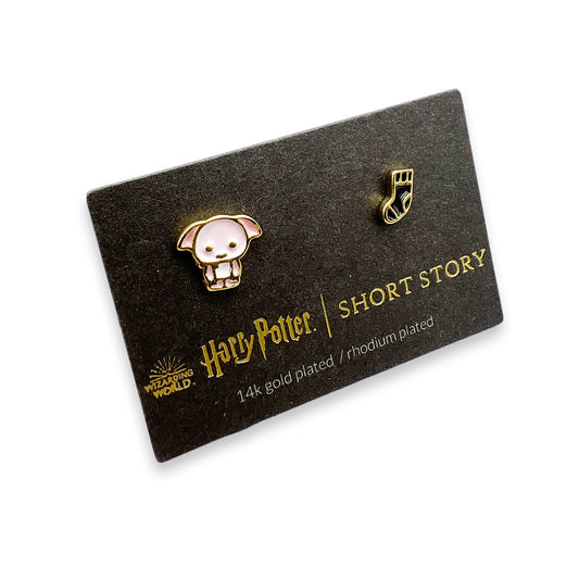 Short Story X Harry Potter 多比與襪子樹脂耳環 Short Story X Harry Potter Earring Epoxy Dobby & Sock