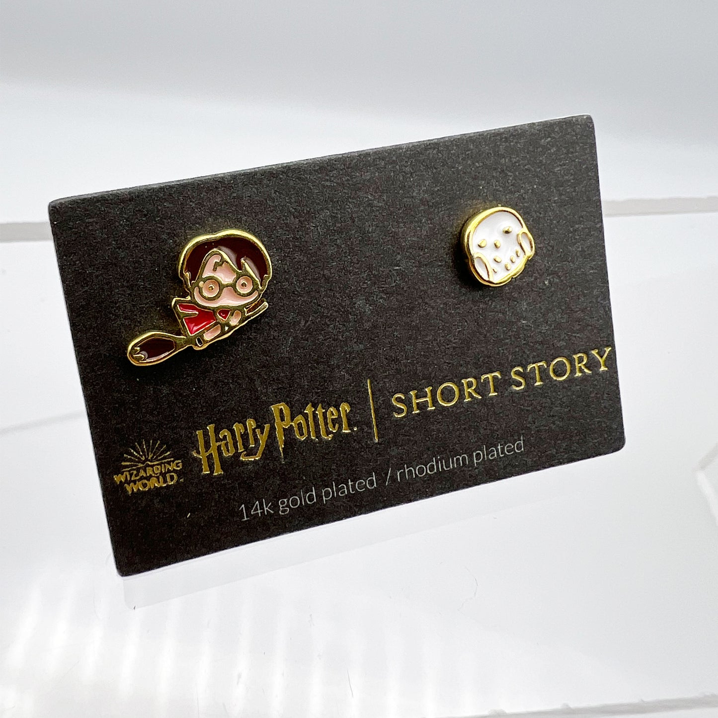 Short Story X Harry Potter 哈利與海德薇樹脂耳環 Short Story X Harry Potter - Earring Epoxy Harry & Hedwig