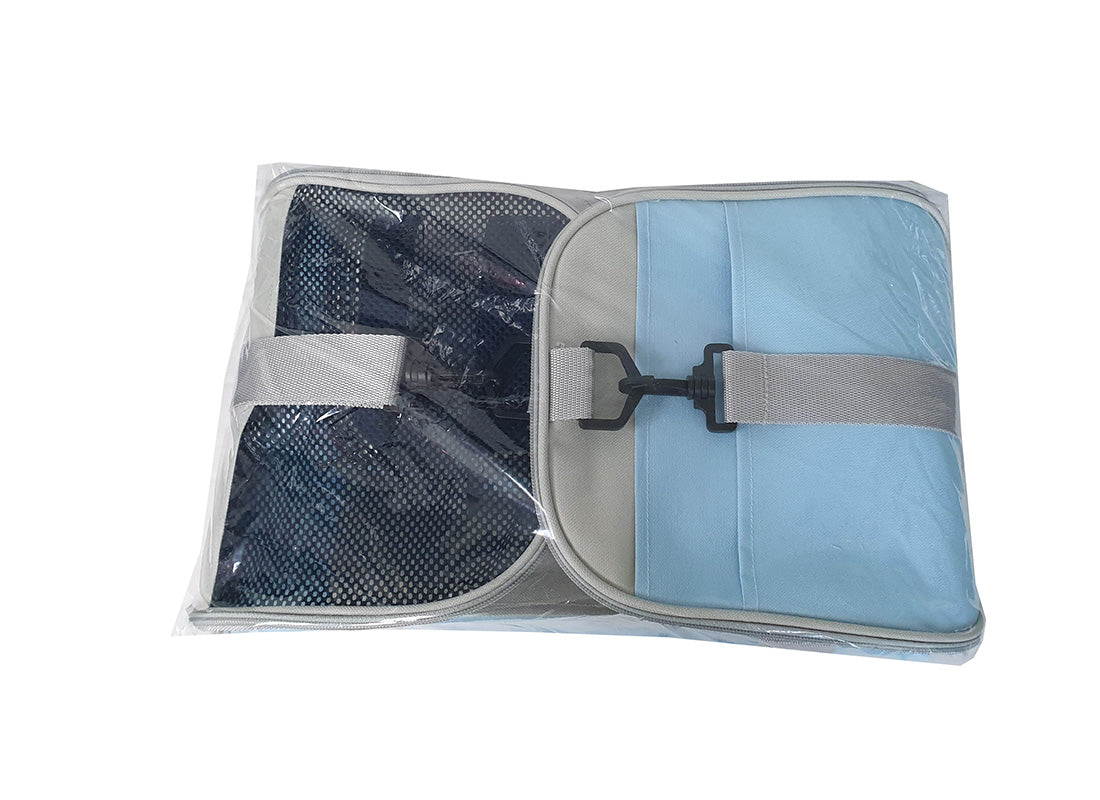 小型動物肩袋粉藍色 Small Pet Carrier Bag Color Blue