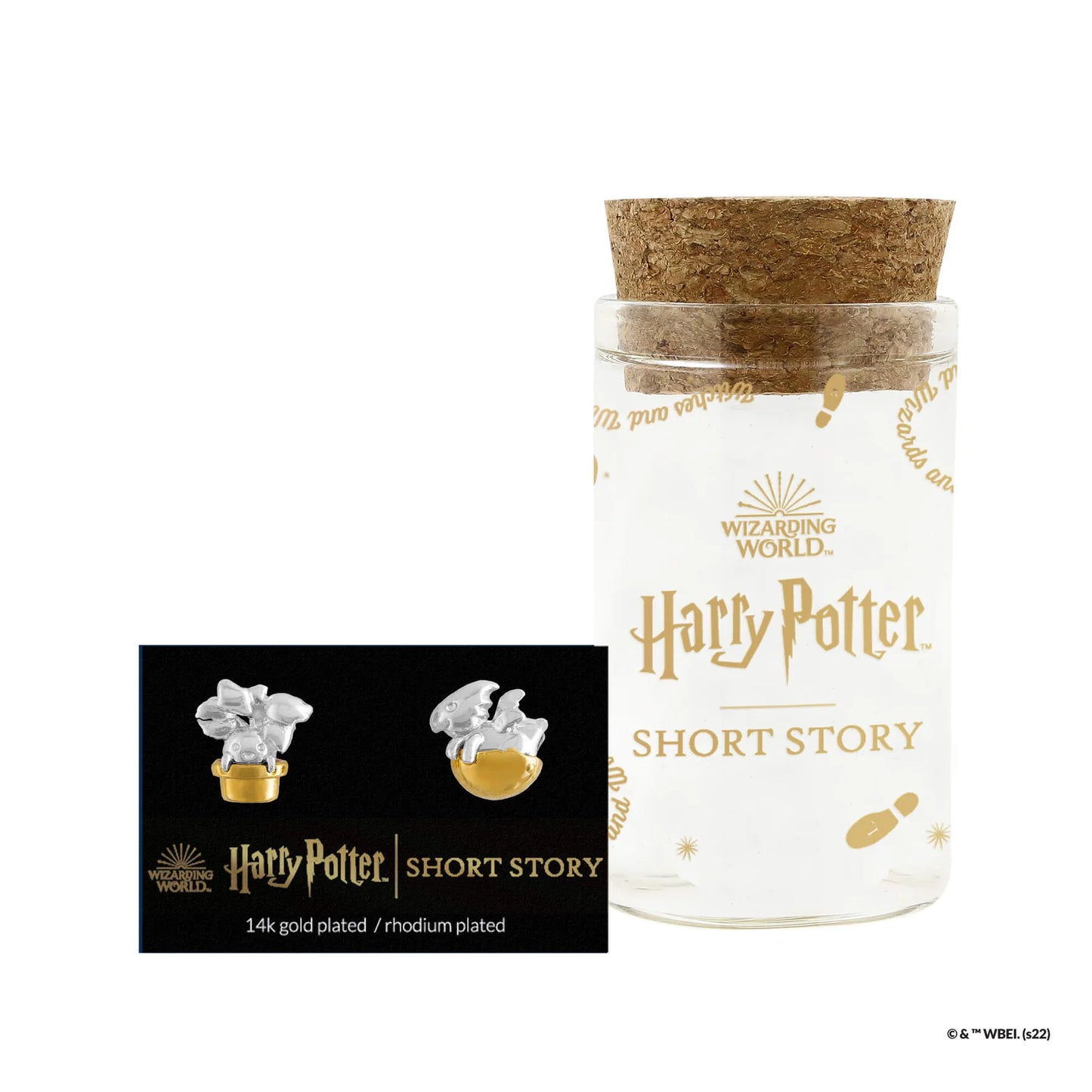 Short Story X Harry Potter 魔蘋果與龍耳環 Short Story X Harry Potter Earring Mandragora & Dragon